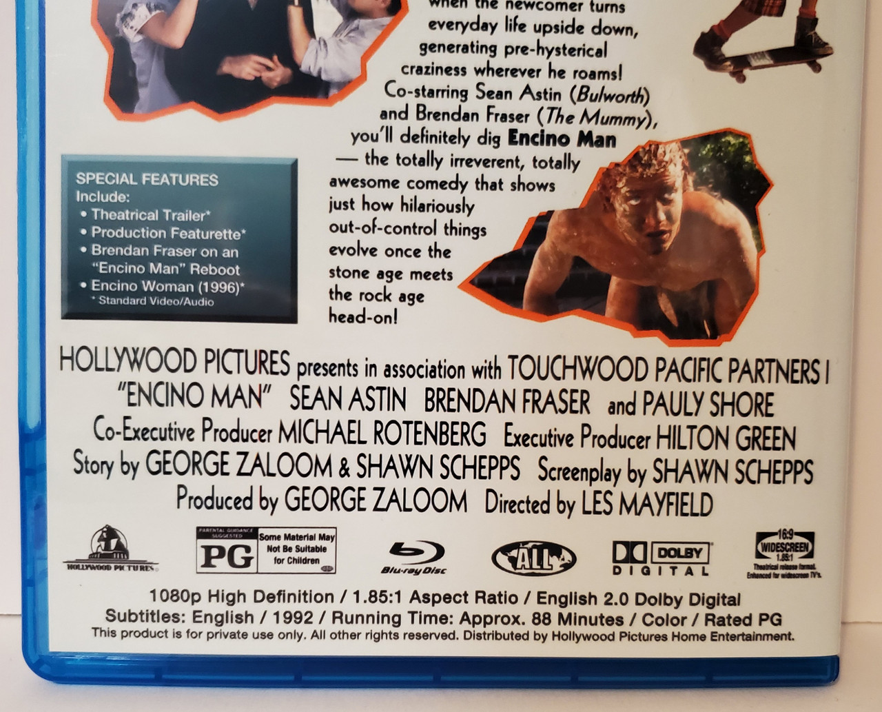 Encino Man (1992) Blu-ray Starring: Sean Astin, Brendan