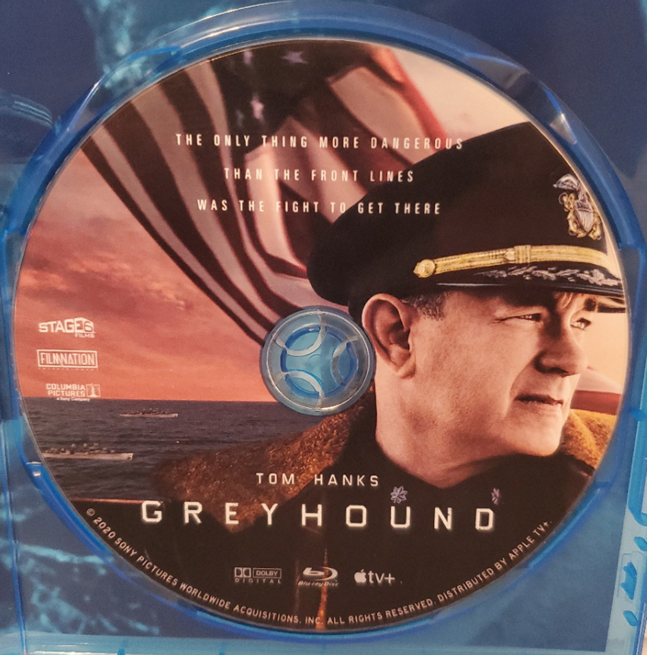 Greyhound (2020) Blu-ray Starring: Tom Hanks
