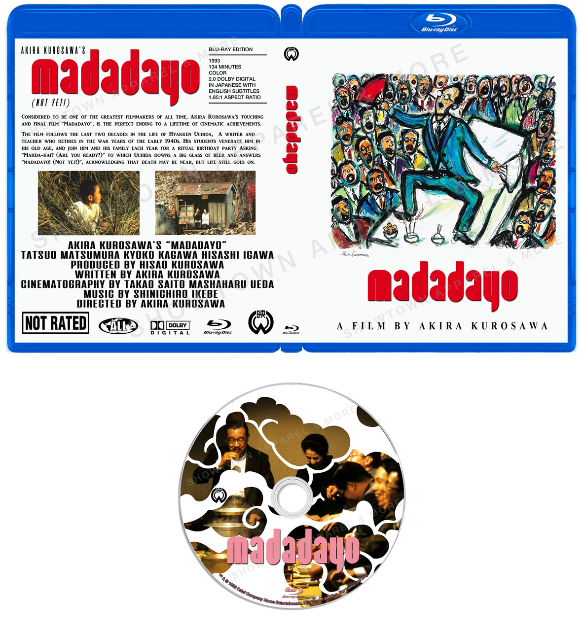 まあだだよ [Blu-ray] 2mvetro Akira Kurosawa's Madadayo (1993) Blu-ray