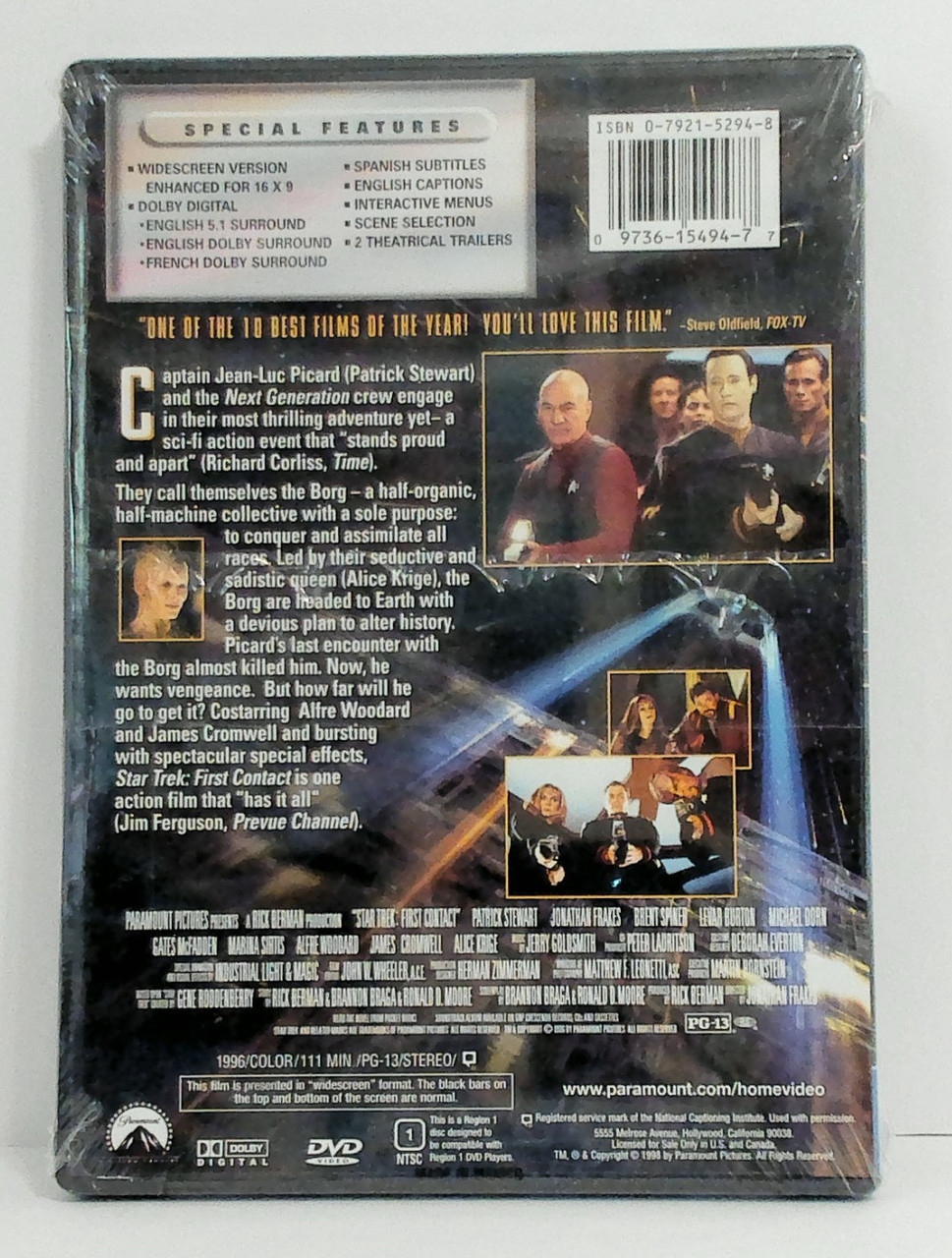 その他 1st Contact Sce [DVD] Star Trek: First Contact DVD - NEW/Sealed - Showtown Apparel and More