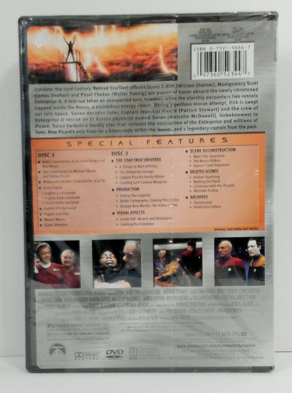 Star Trek: Generations 2-Disc Special Collectors Edition DVD