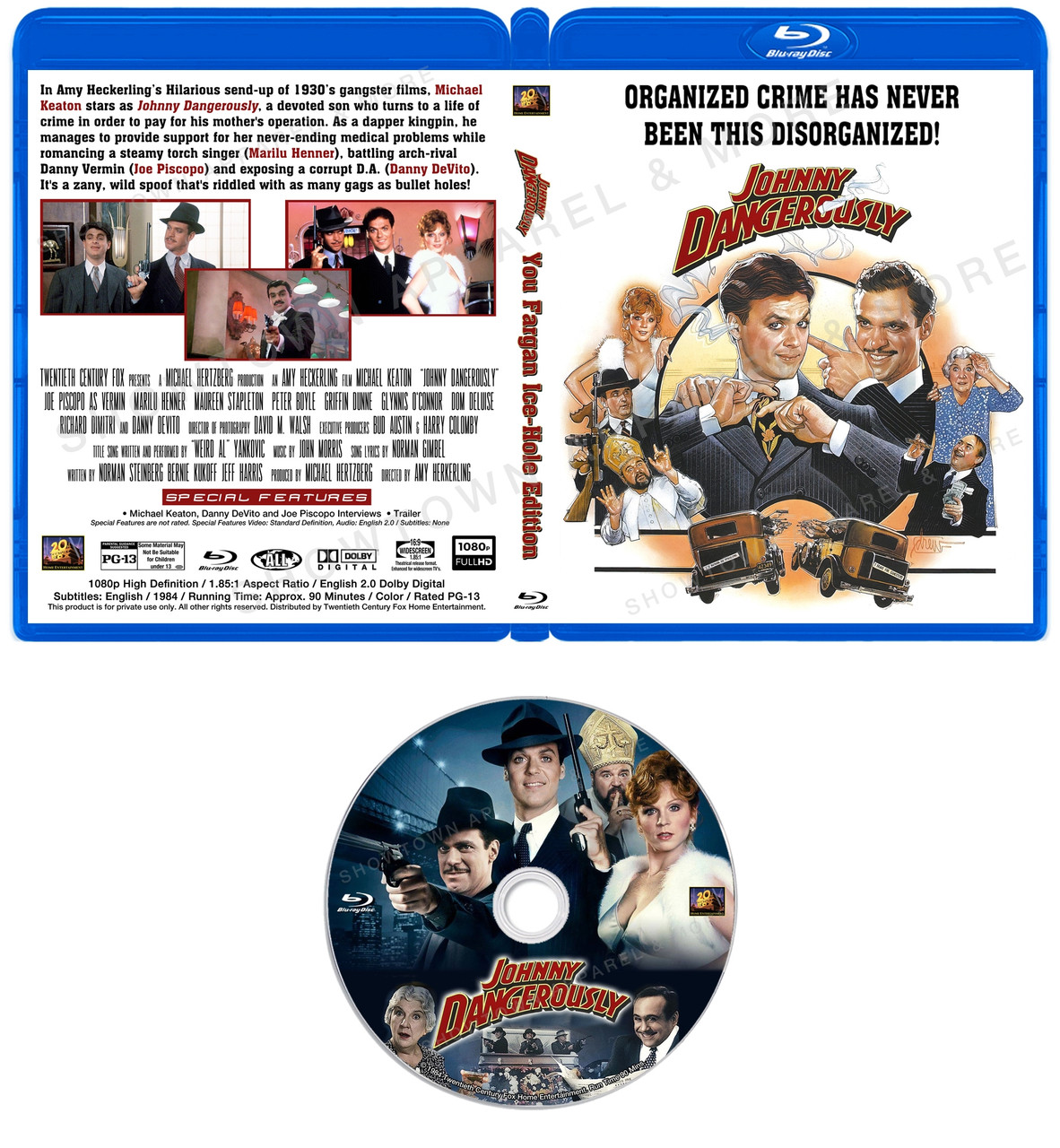 Johnny Dangerously - You Fargan Ice-Hole Edition (1984) Blu-ray