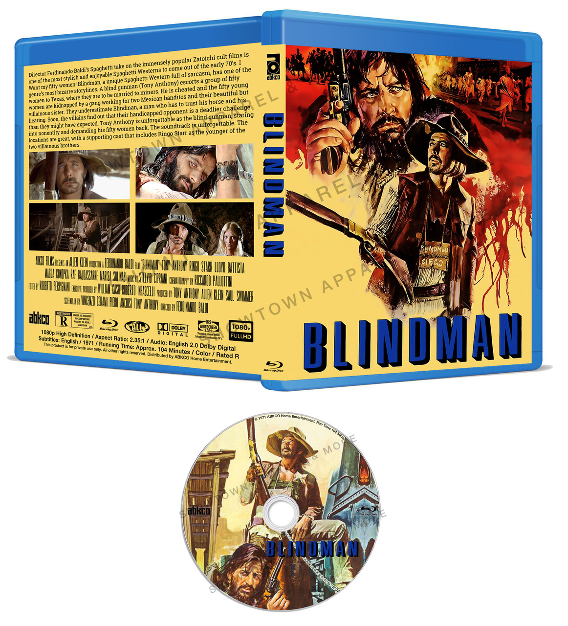 Blindman (1971) Blu-ray