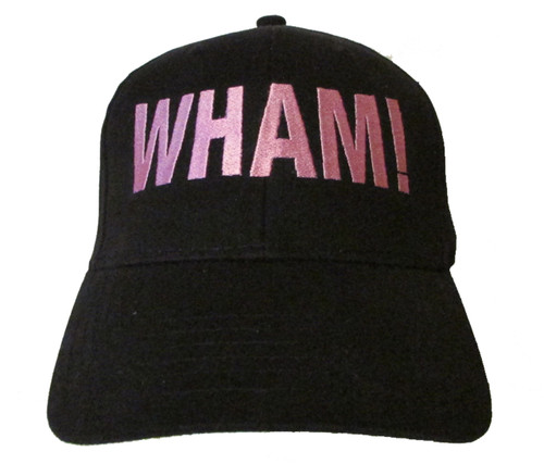 WHAM! Logo - George Michael R.I.P. Tribute Memoriam - Embroidered Baseball Hat - Cap