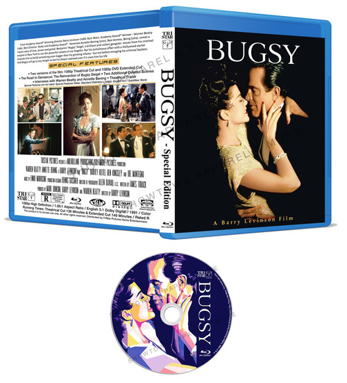 Bugsy Special Edition w/ Theatrical & Extended Cuts (1991) Blu-ray