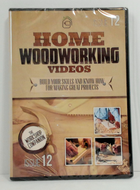 Home Woodworking Videos - The Workshop Companion Issue 12 DVD - New/Sealed