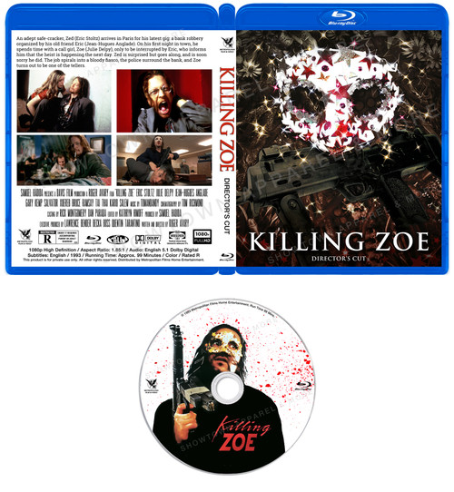 KIlling Zoe (1993) Director's Cut Blu-ray