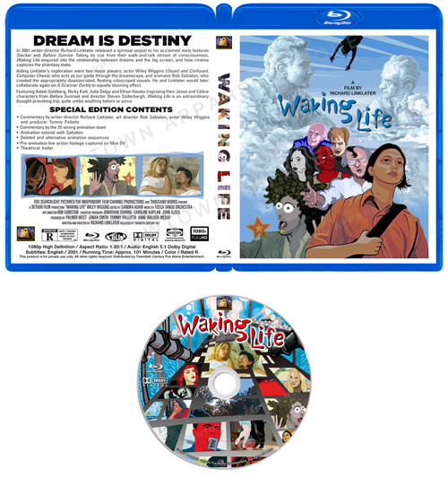Richard Linklater's Waking Life (2001) Blu-ray