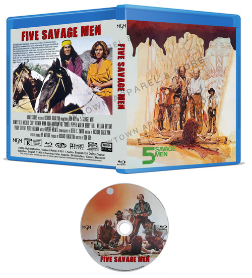 5 Savage Men (1970) Blu-ray (AKA The Animals)