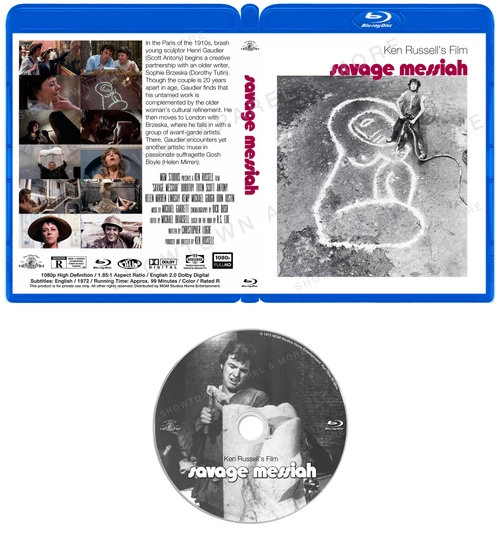 Savage Messiah (1972) Blu-ray