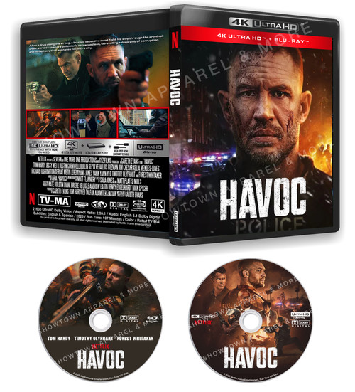 Netflix's Havoc (2025) 4K UHD & Blu-ray Combo