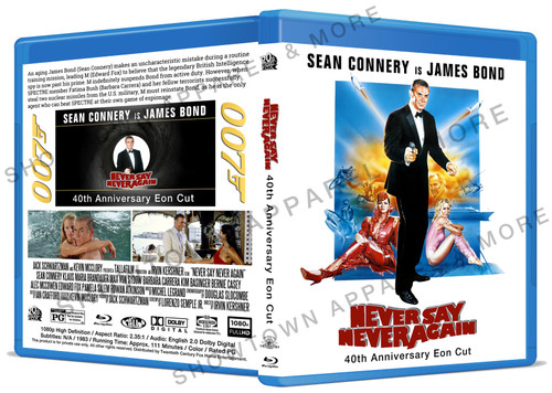 Never Say Never Again EON Cut (Fanedit) (1983) Blu-Ray