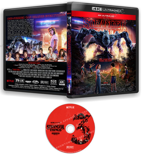 Stranger Things S3 (2019) 4K UHD Blu-Ray