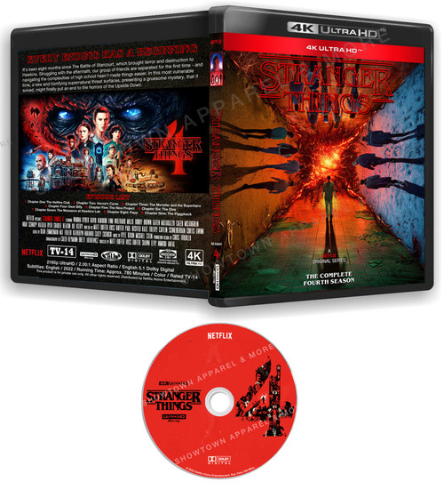Stranger Things S4 (2022) 4K UHD Blu-Ray