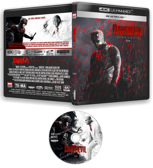 Daredevil: Born Again S2 (2026) 4K UHD Blu-Ray