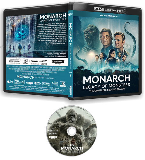 Monarch: Legacy of Monsters S2 (2026) 4K UHD Blu-Ray