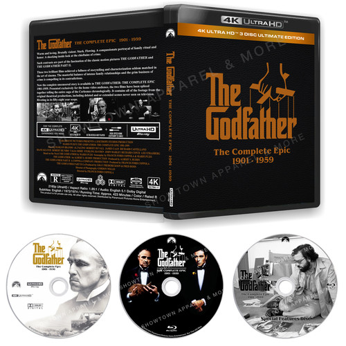 The Godfather - The Complete Epic 1901-1959 - 3 Disc Ultimate Edition 4K UHD + Blu-ray