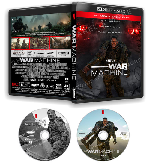 War Machine (2026) 4K UHD + Blu-Ray