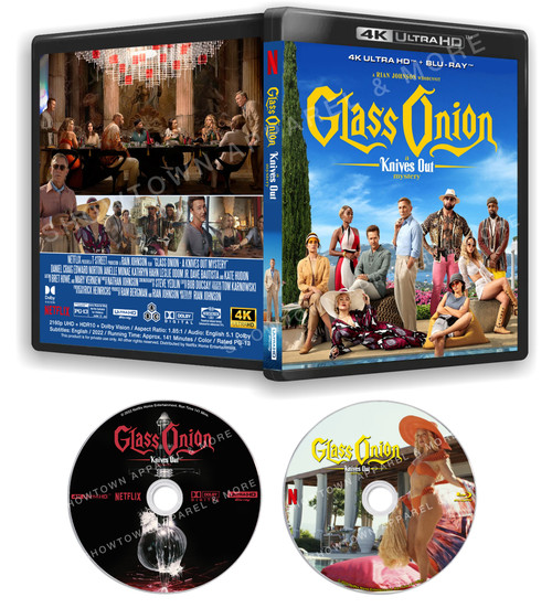 Glass Onion - A Knives Out Mystery (2022) 4K UHD + Blu-ray