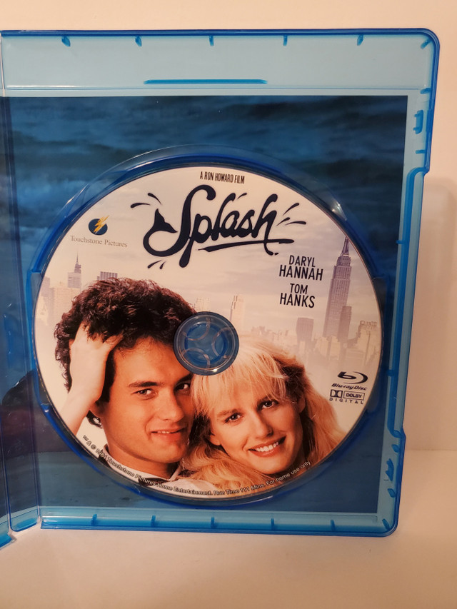 Splash 1984 Blu Ray Starring Daryl Hannah Tom Hanks John Candy Eugene Levy 