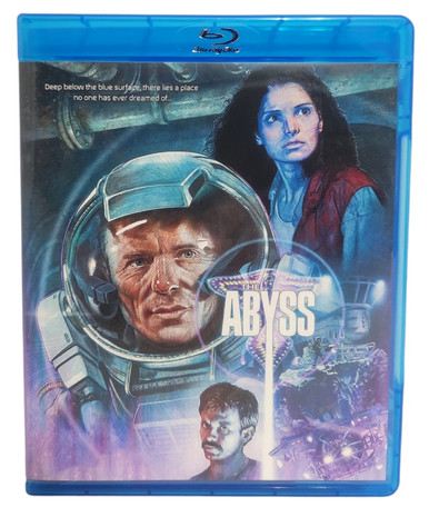 【廃盤】『ソサエティー』 Blu-ray The Abyss: Open Matte Special Edition (1992) Blu-ray Cover VER 2