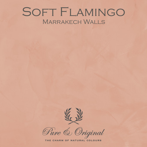 Kulör Soft Flamingo, Marrakech Walls kalkfärg