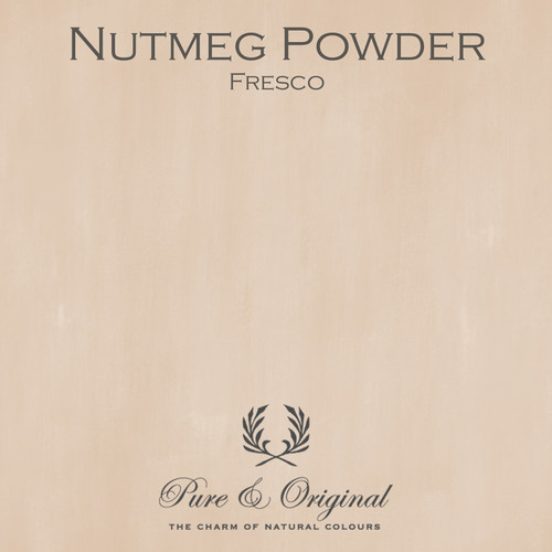 Kulör Nutmeg Powder, Fresco kalkfärg