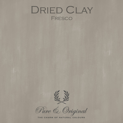 Kulör Dried Clay, Fresco kalkfärg
