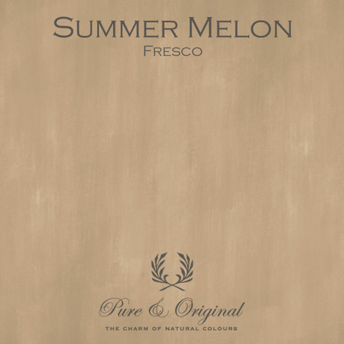 Kulör Summer Melon, Fresco kalkfärg