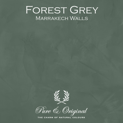 Kulör Forest Grey, Marrakech Walls kalkfärg