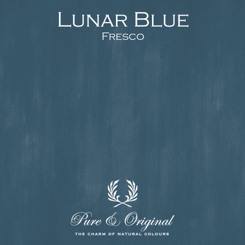 Kulör Lunar  Blue, Fresco kalkfärg