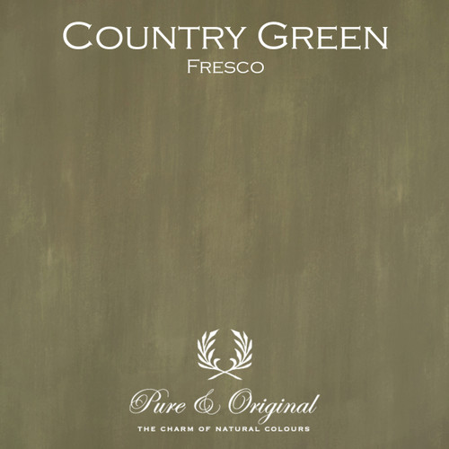 Kulör Country Green, Fresco kalkfärg
