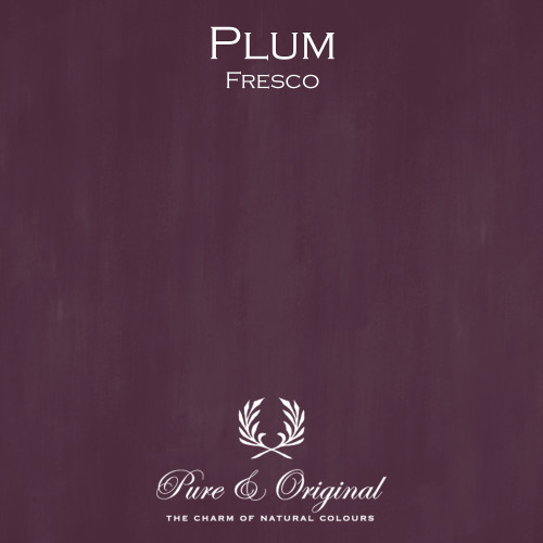 Kulör Plum, Fresco kalkfärg