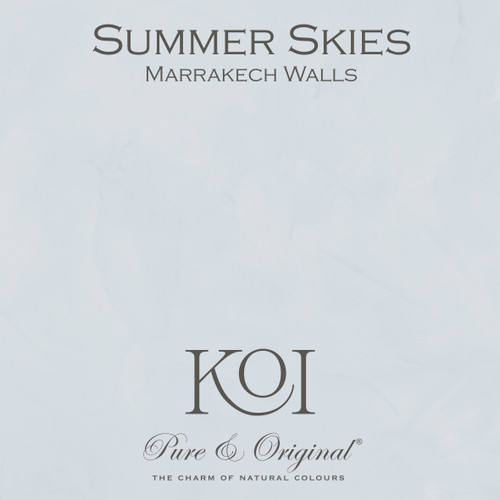 Kulör Summer Skies, Marrakech Walls kalkfärg