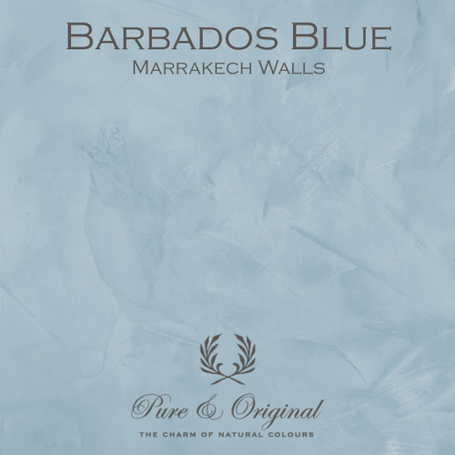 Kulör Barbados Blue, Marrakech Walls  kalkfärg