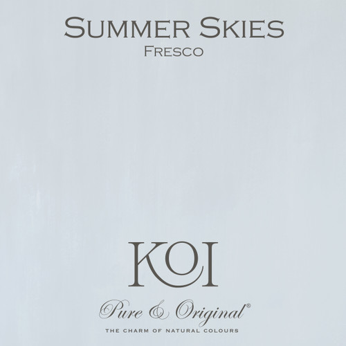 Kulör Summer Skies, Fresco kalkfärg