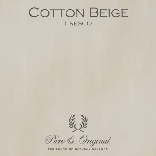 Kulör Cotton Beige, Fresco kalkfärg