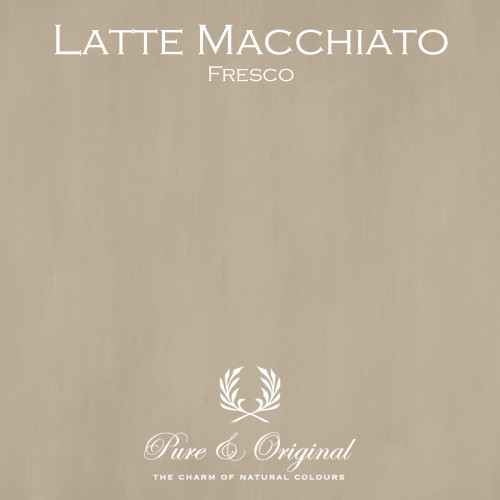 Kulör Latte Macchiato, Fresco kalkfärg