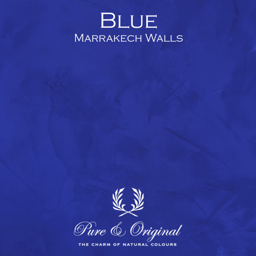 Kulör Blue, Marrakech Walls kalkfärg