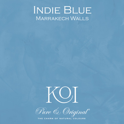 Kulör Indie Blue, Marrakech Walls kalkfärg