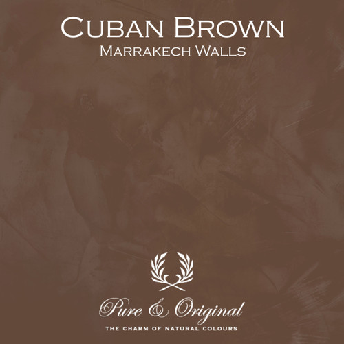 Kulör Cuban Brown, Marrakech Walls kalkfärg