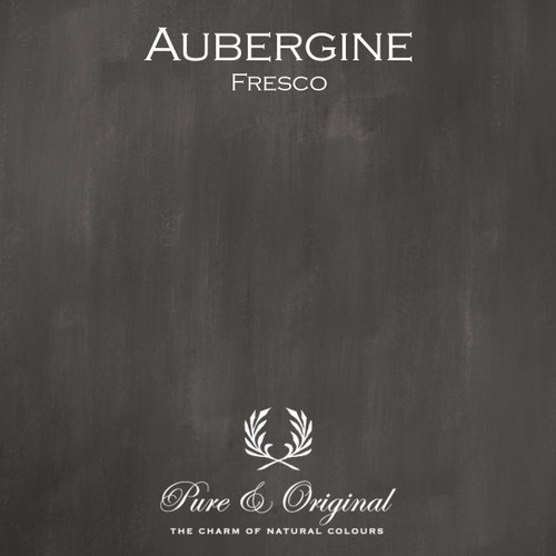 Kulör Aubergine, Fresco kalkfärg