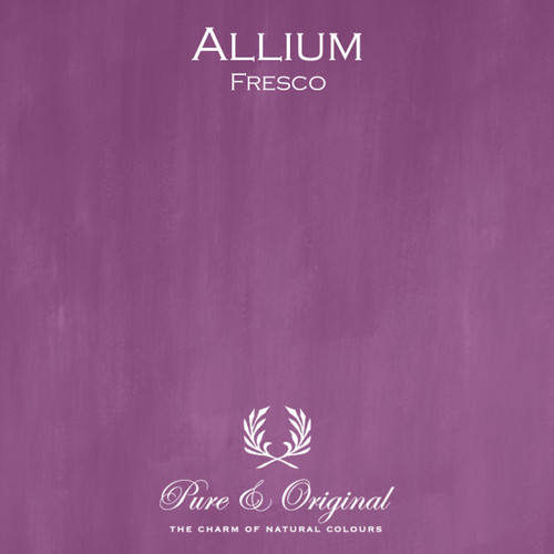 Kulör Allium, Fresco kalkfärg