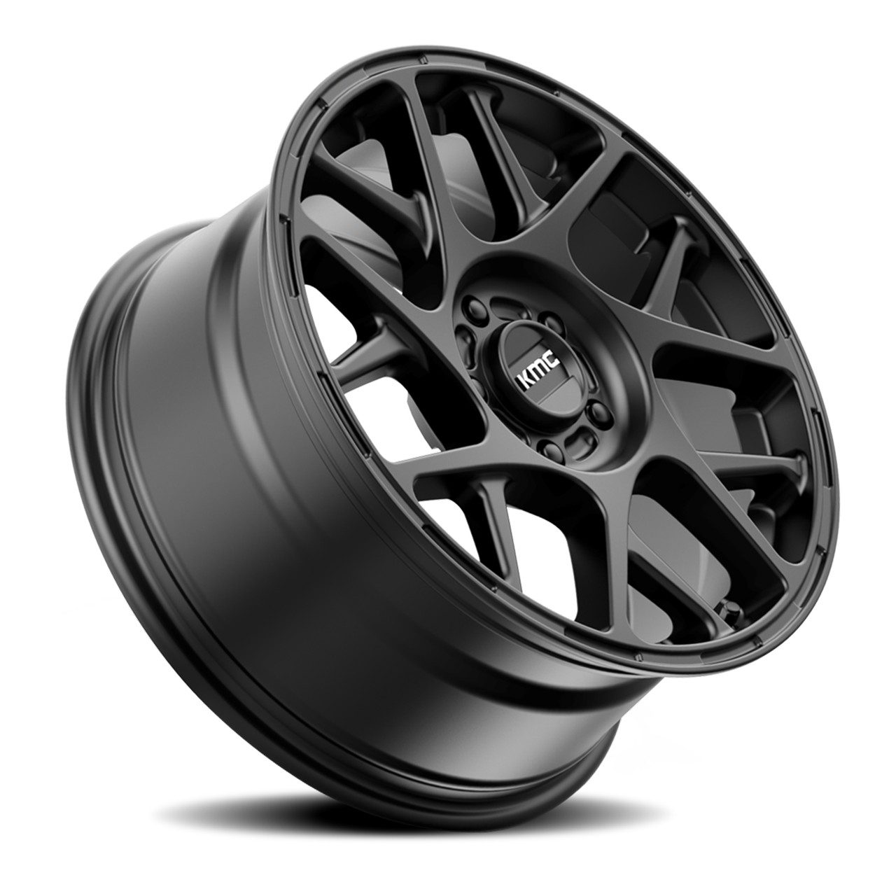 Kmc Km708 Bully Wheels Rims 17x8 5x108 Satin Black 38mm | KM70878045738