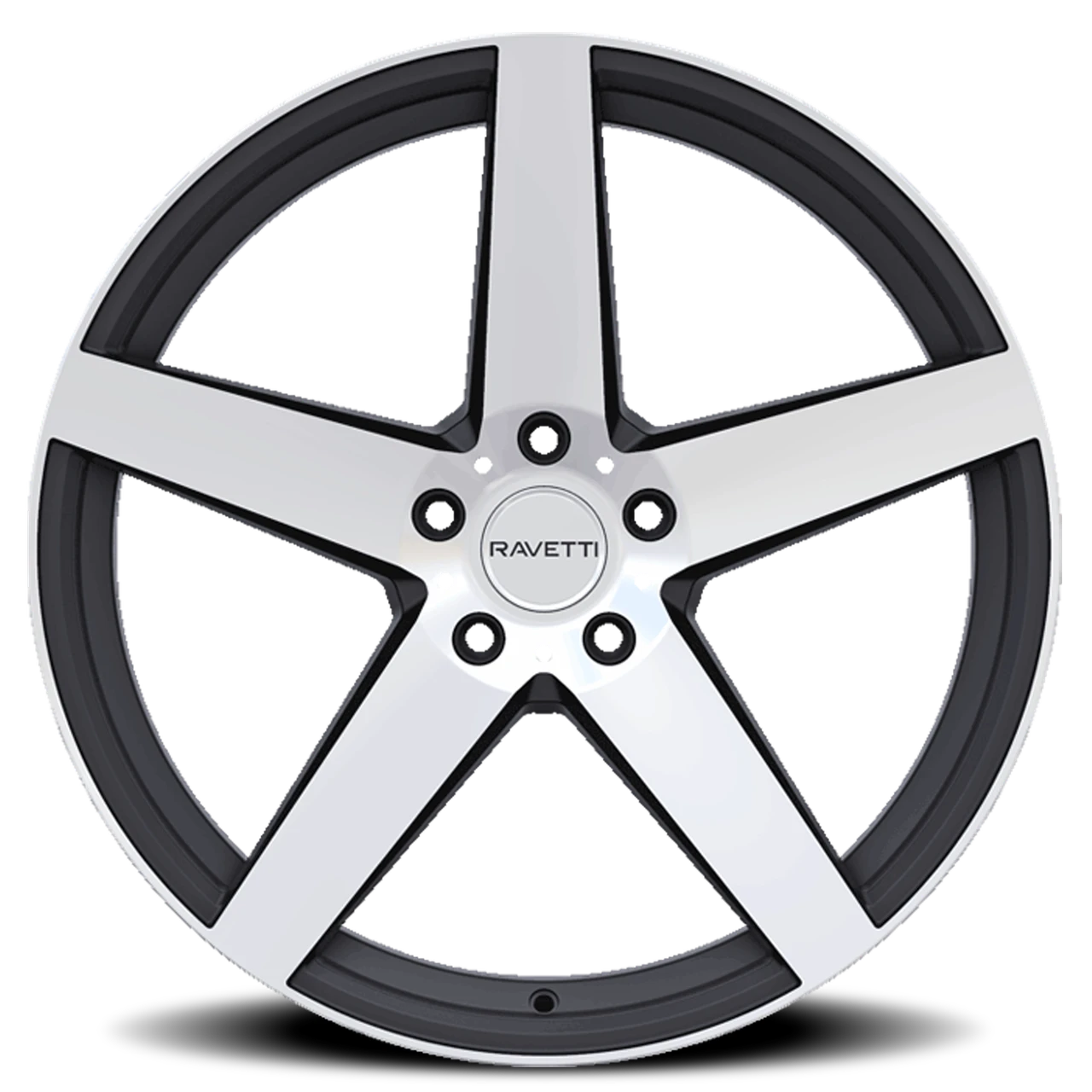 M13 Rims Ravetti M13 Wheels Rims 20x8.5 5x108 Satin Black Machined 38mm | RAV ...