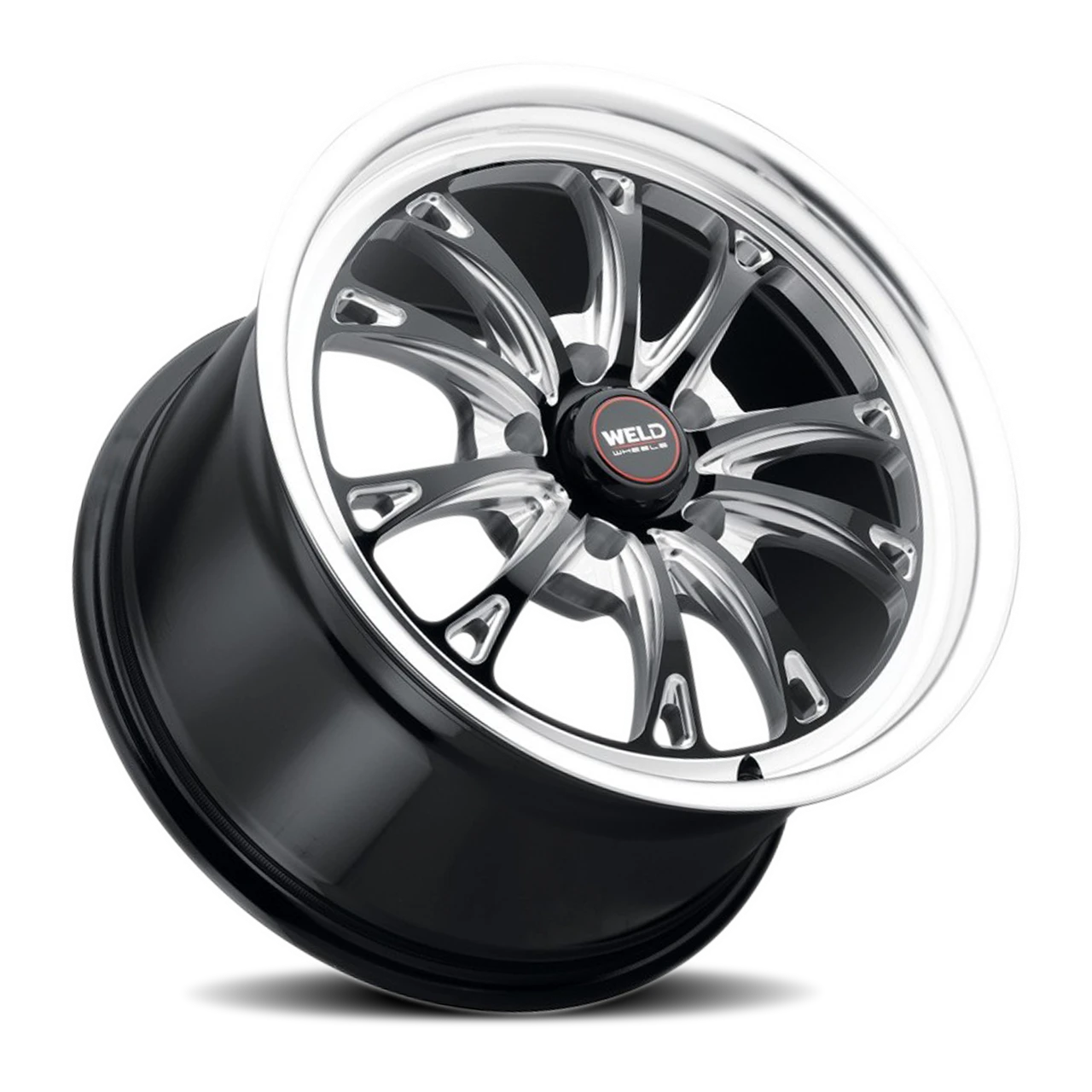 Weld Street Performance Belmont Drag Wheels Rims 18x5 5x112 Gloss Black ...