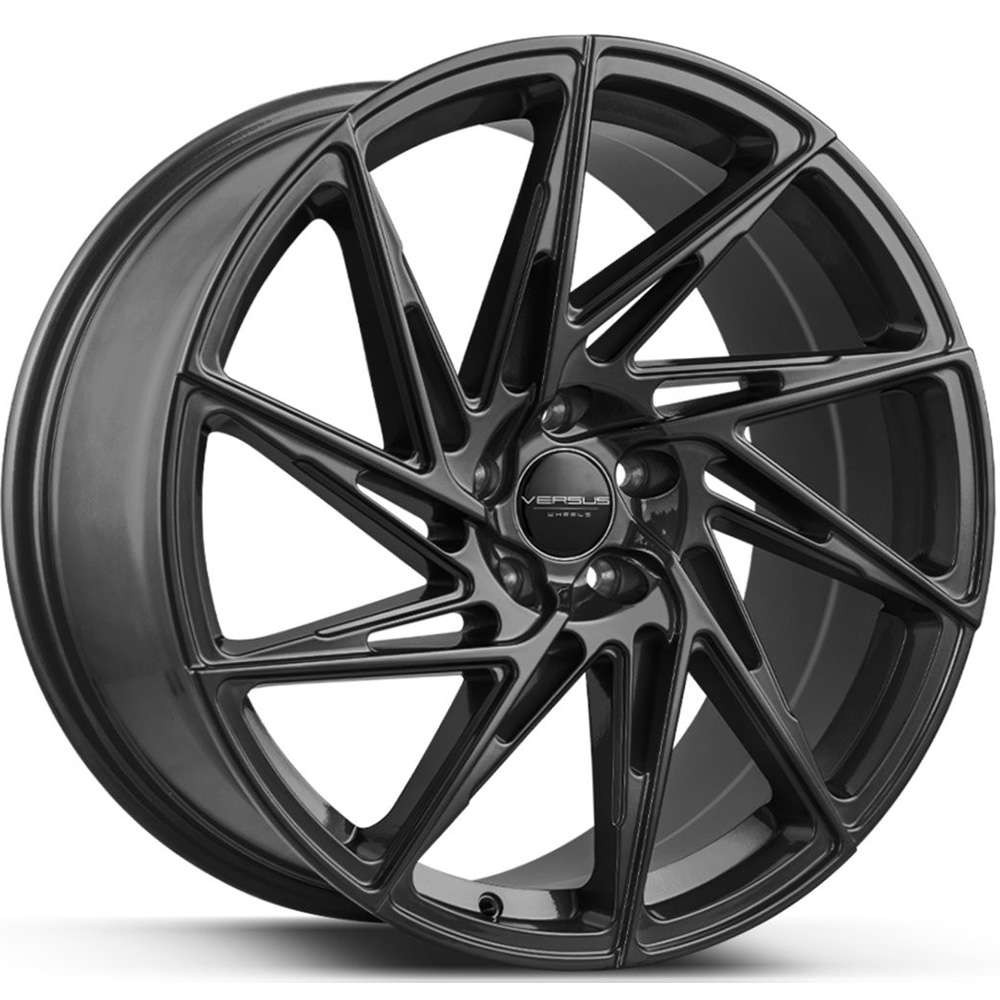 Versus Vs777 Wheels Rims 20x8.5 5x112 Black 35mm | VS77720855112+