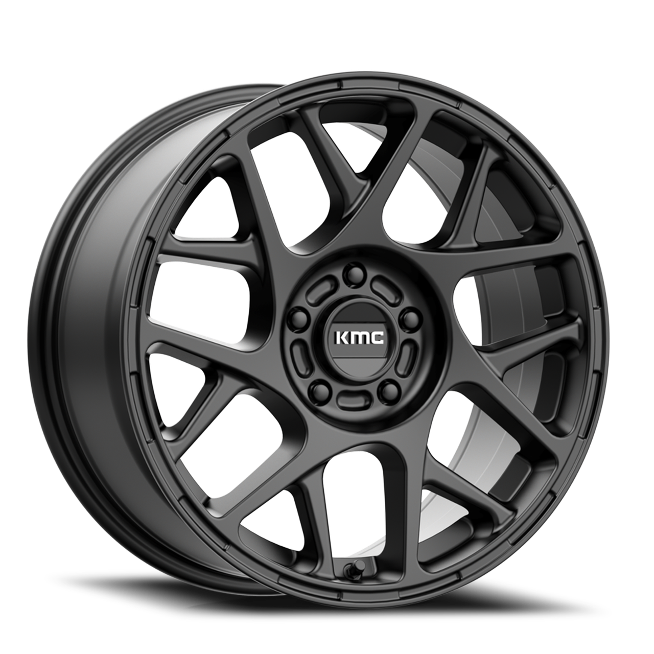 KMC KM708 BULLY /GEOLANDAR X-AT　4本セット Kmc Km708 Bully Wheels Rims 17x8 5x114.3 Satin Black 38mm