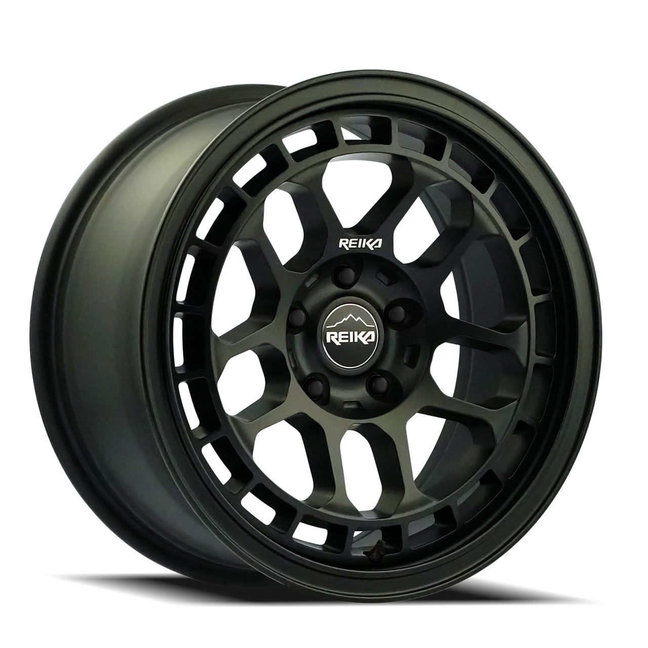 Reika R30 - Drifter Wheels Rims 17x8 5x114.3 Satin Black 20mm