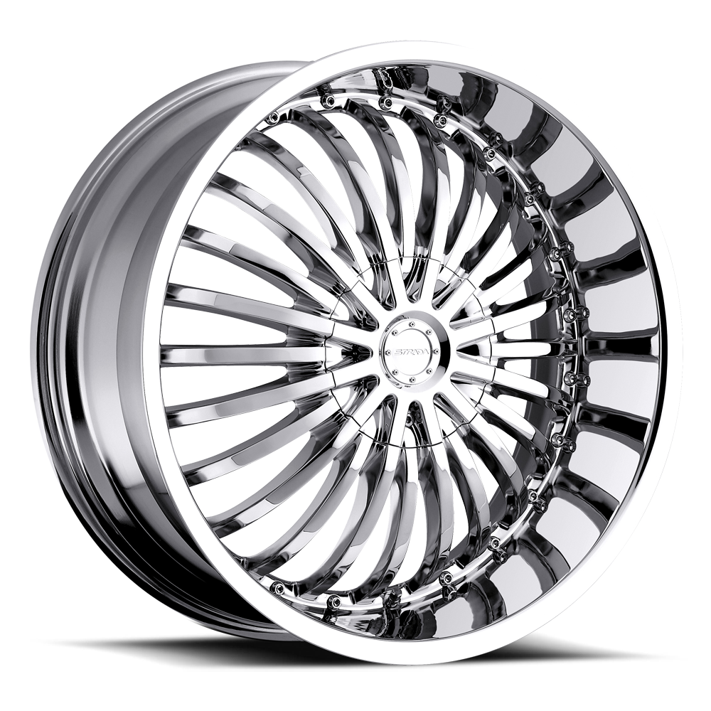 Strada S16 Spina Wheels Rims 20x8 5x114.3 5x120 Chrome 40mm Strada S16 Spina Wheels Rims 20x8 5x114.3 5x120 Chrome 40mm